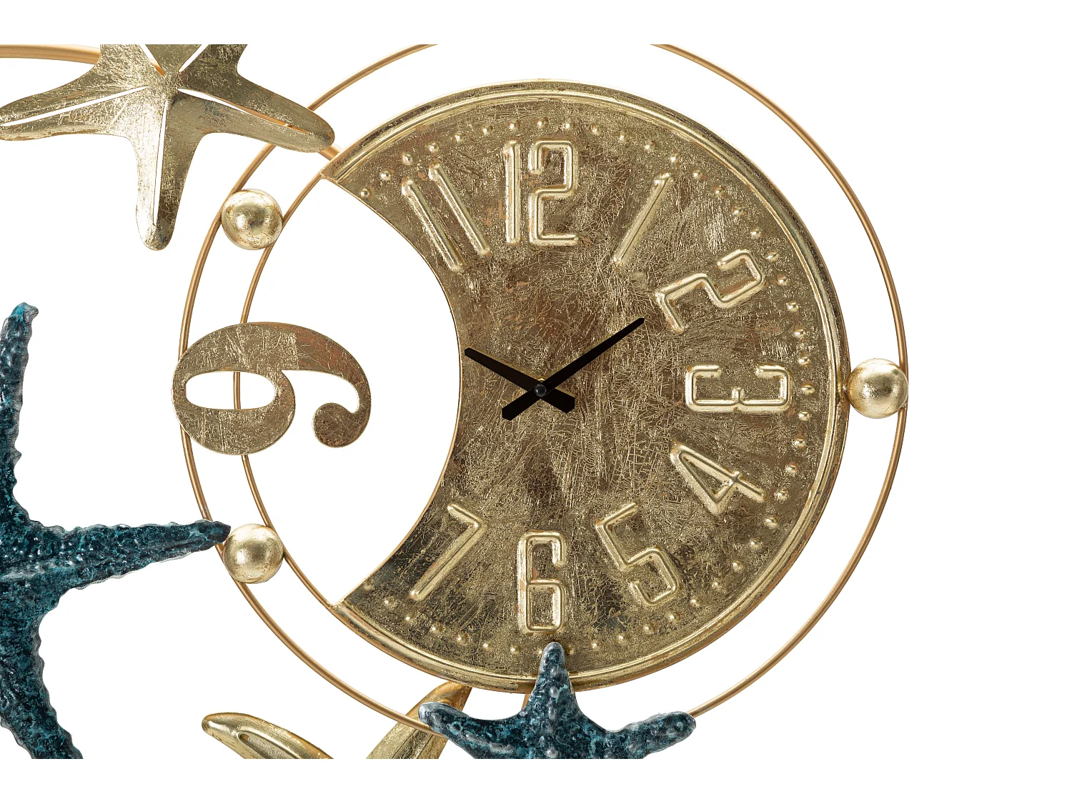 Orologio da parete mare in metallo multicolore cm 91,4x5,1x67,3