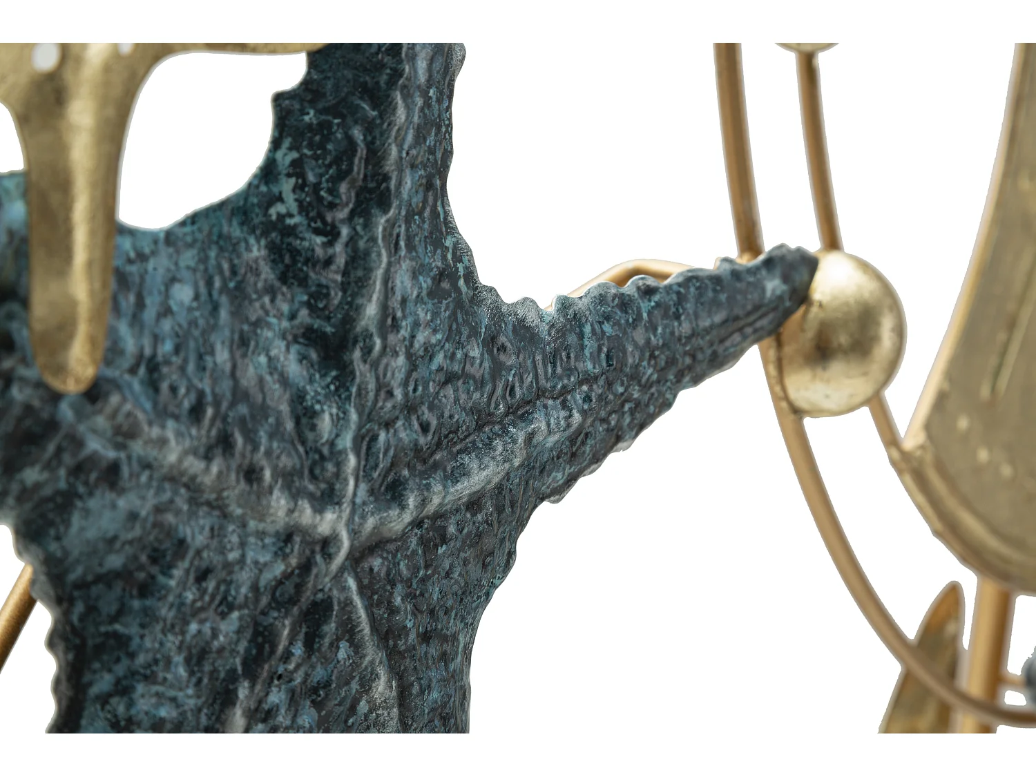 Orologio da parete mare in metallo multicolore cm 91,4x5,1x67,3