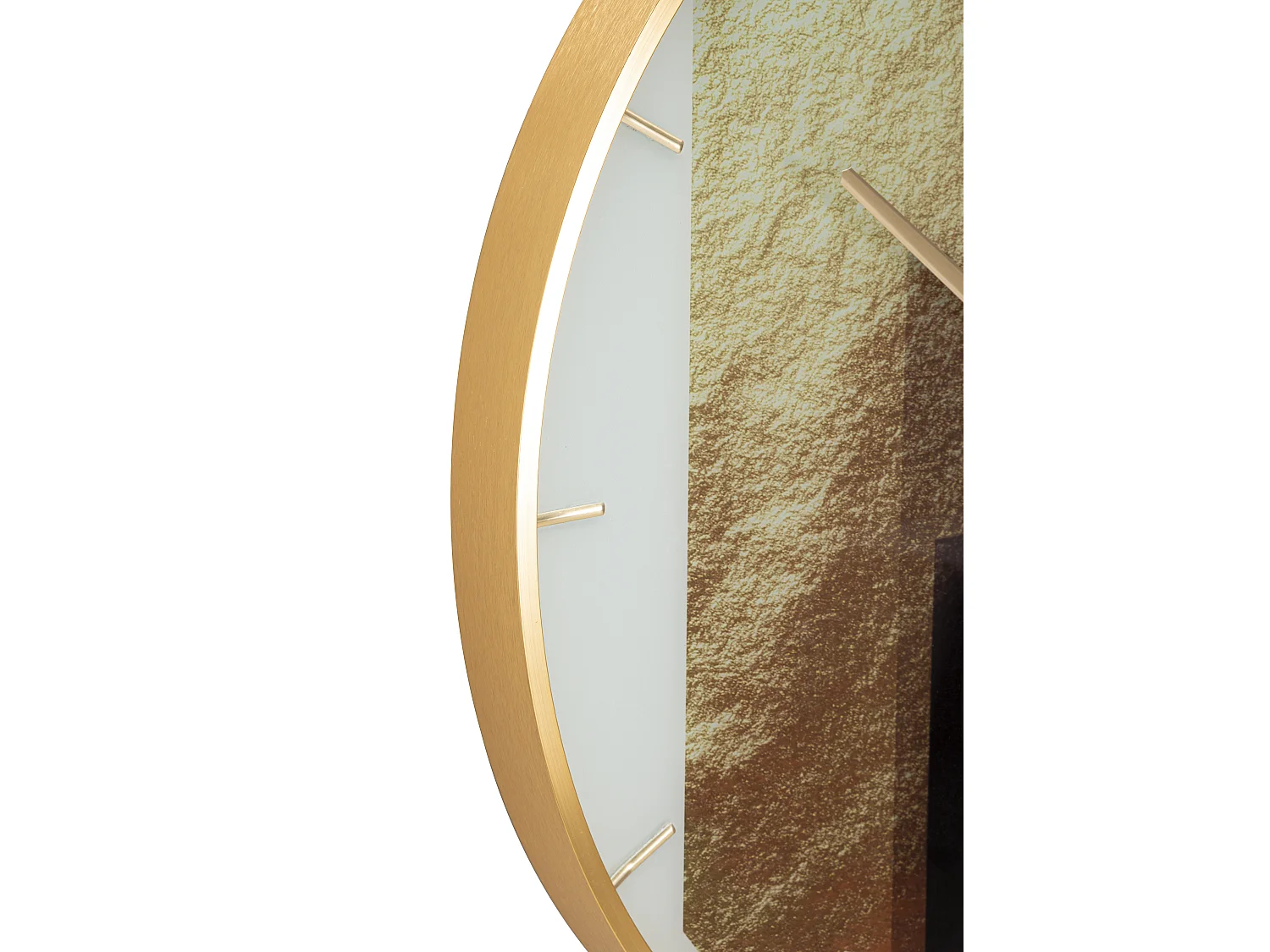 Horloge Murale en Verre "Motifs" 60cm Multicolore