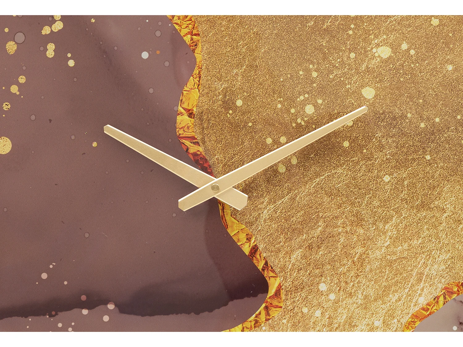 Horloge Murale en Verre "Glody" 60cm Multicolore