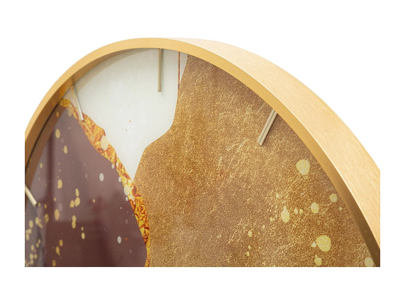 Horloge Murale en Verre "Glody" 60cm Multicolore