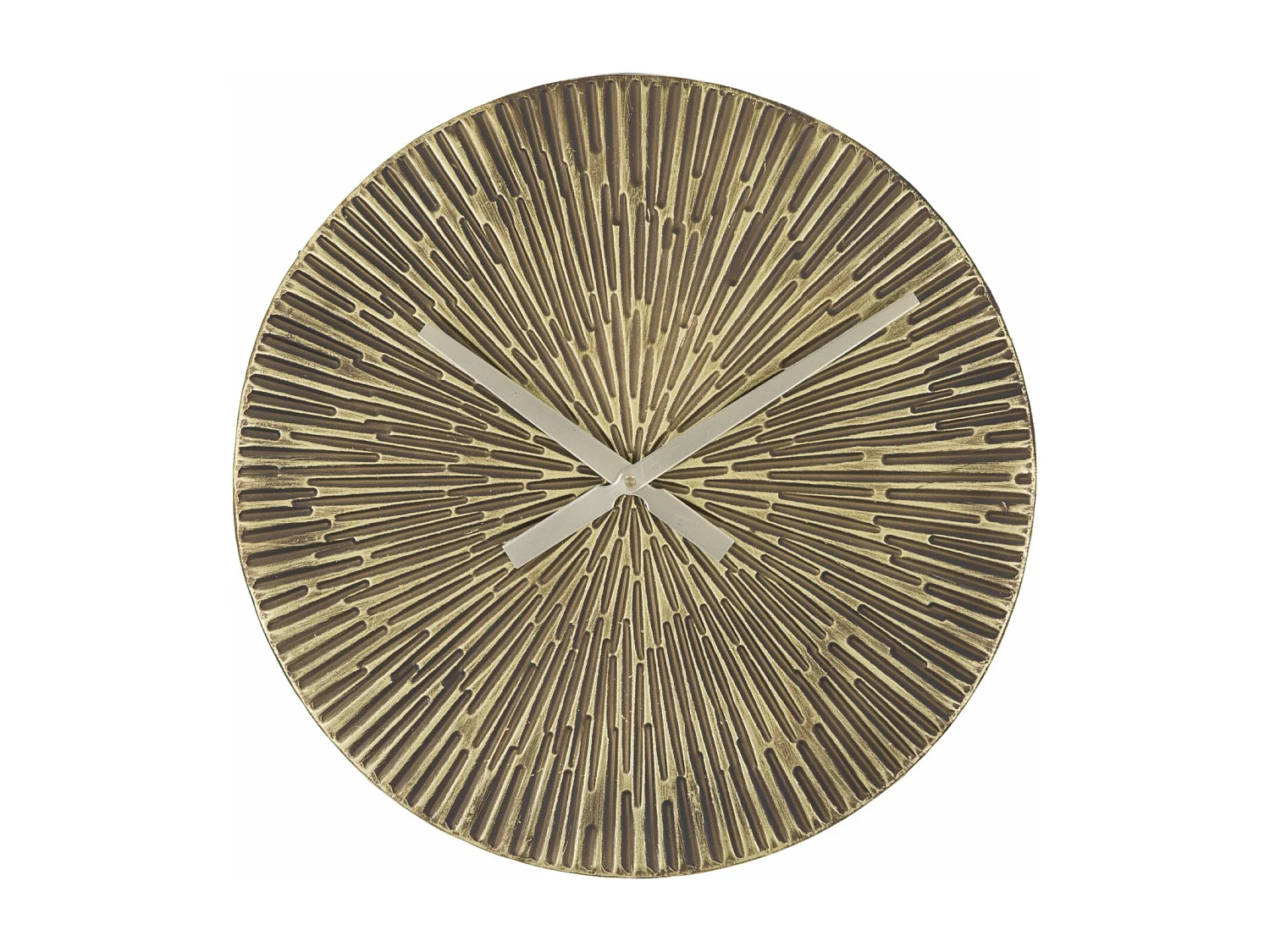 Horloge Murale en Métal "Opis" 50cm Bronze