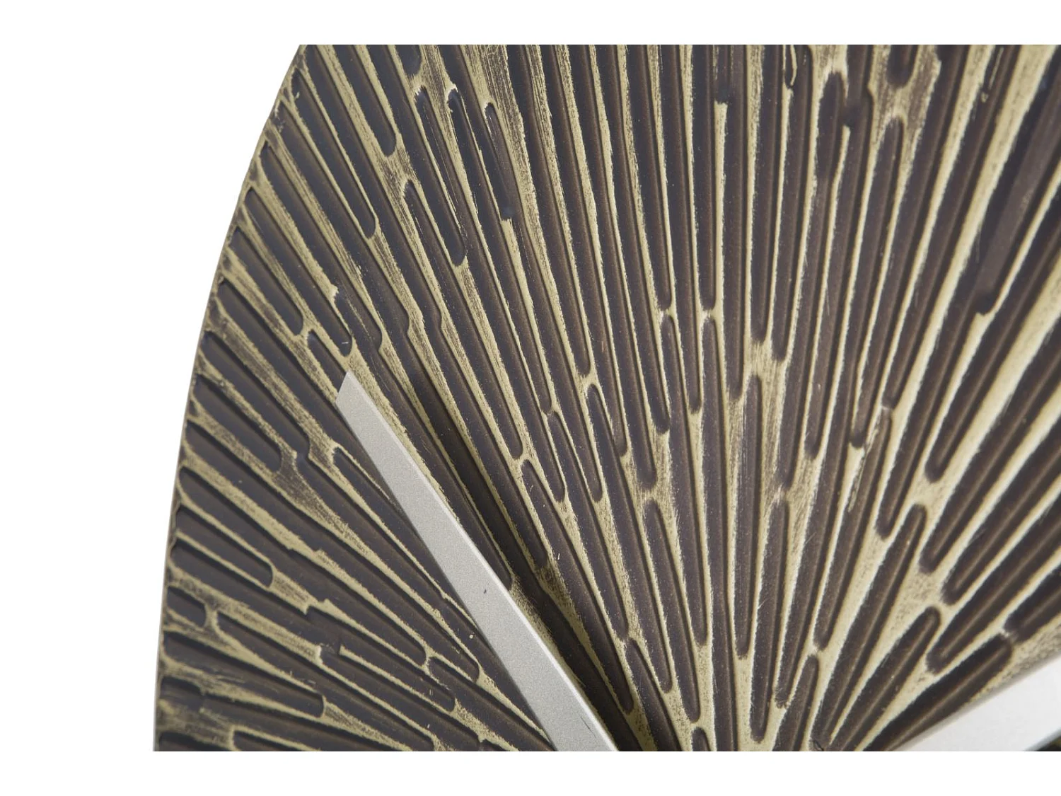 Horloge Murale en Métal "Opis" 50cm Bronze