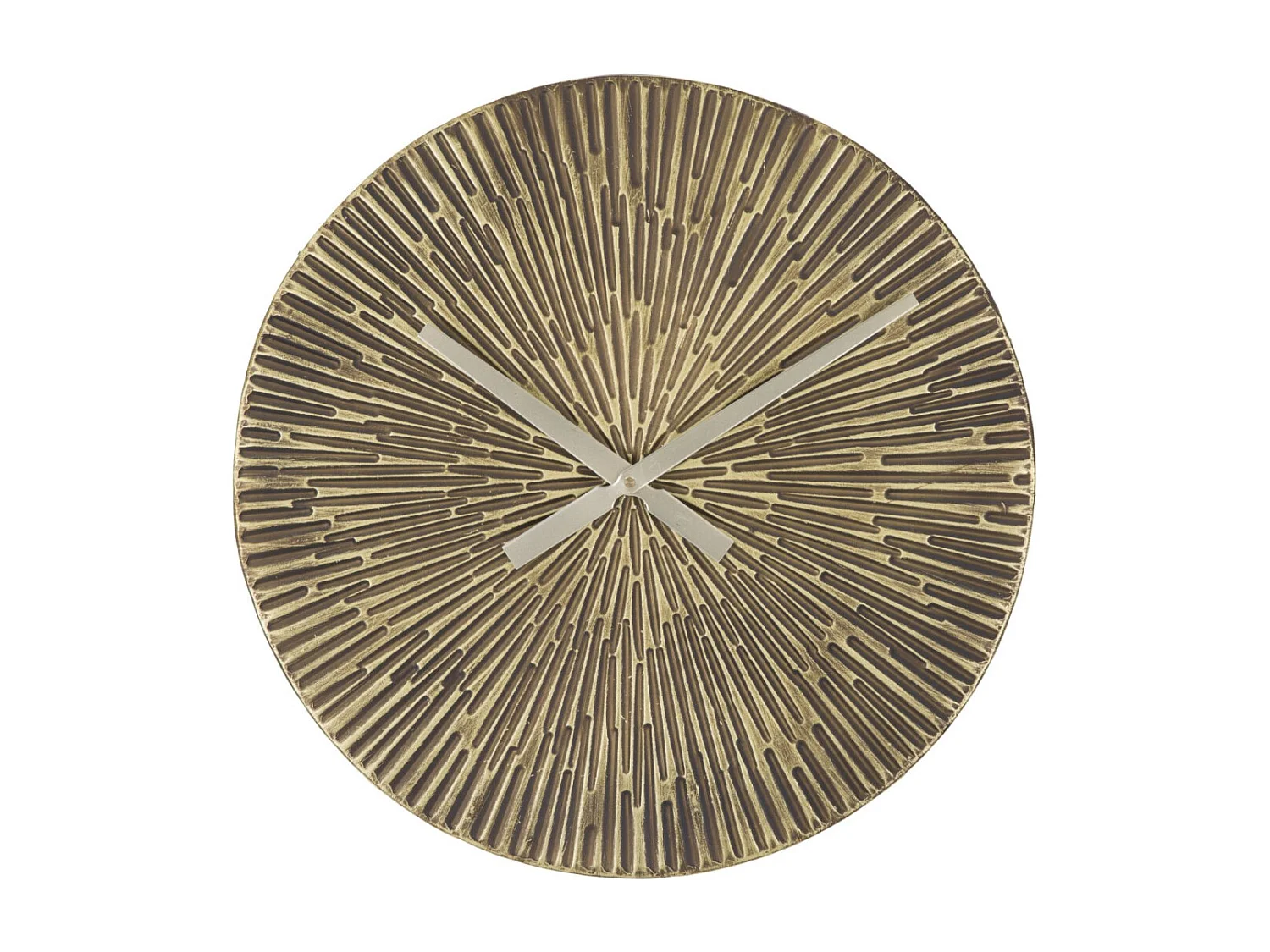 Horloge Murale en Métal "Opis" 50cm Bronze