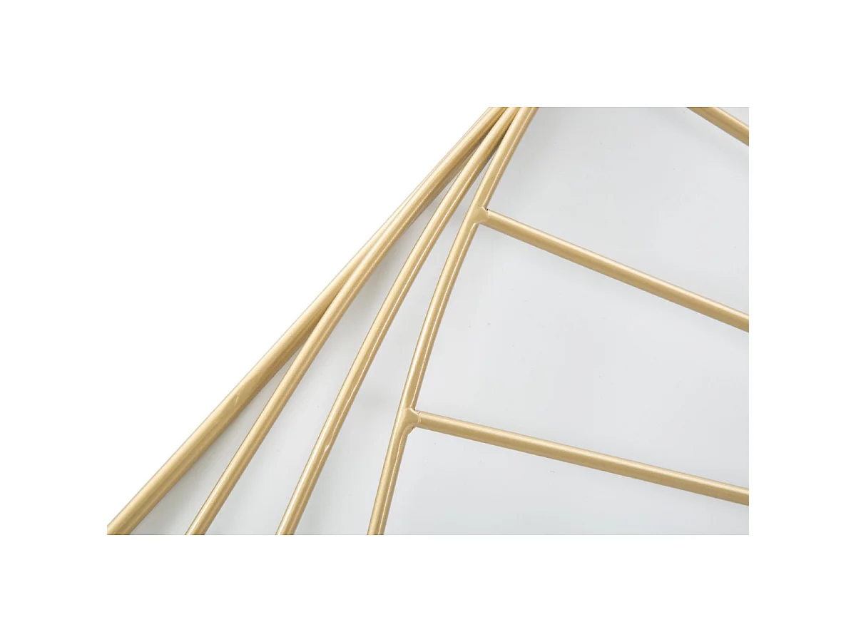 Horloge Murale en Métal "Goldy Line" 85cm Or