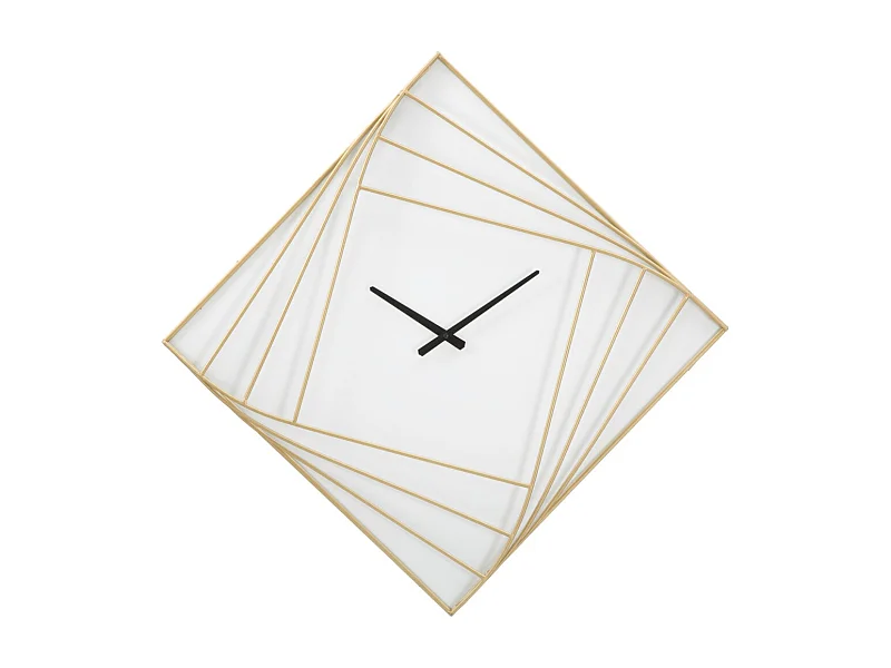 Horloge Murale en Métal "Goldy Line" 85cm Or