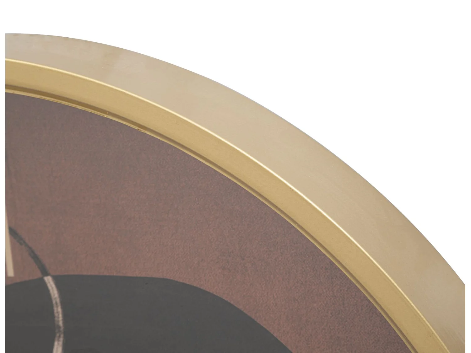 Horloge Murale en Verre "Art Red" 60cm Multicolore