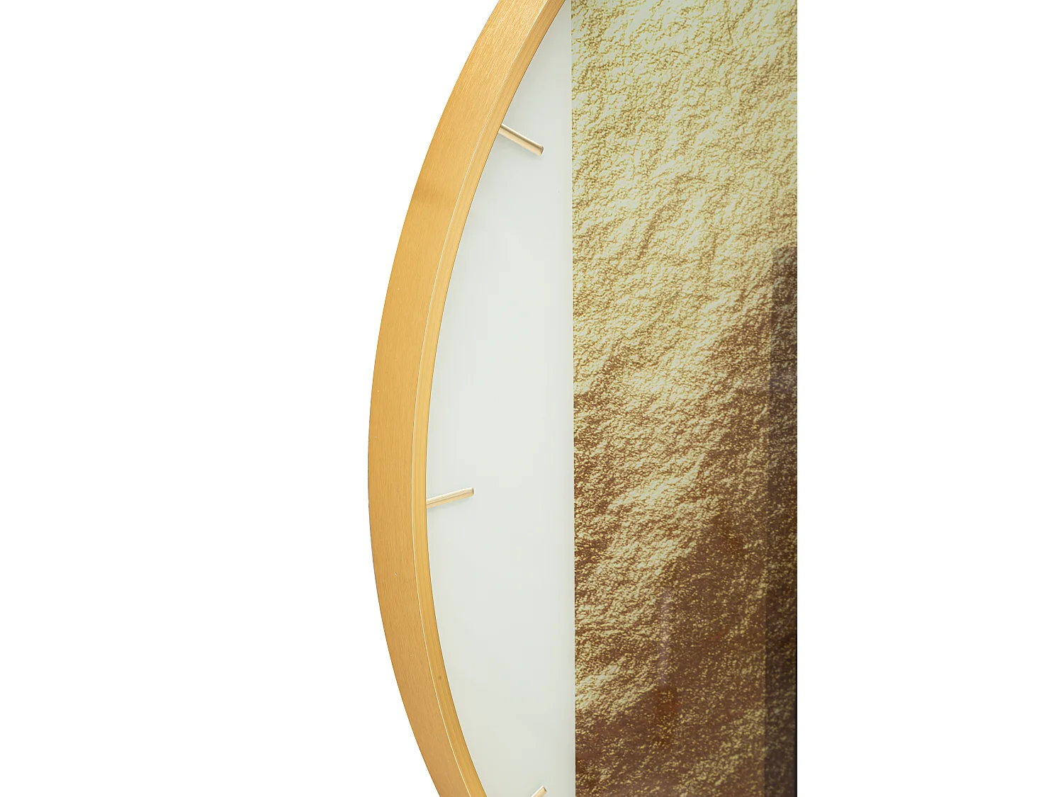 Horloge Murale en Verre "Motifs" 80cm Multicolore