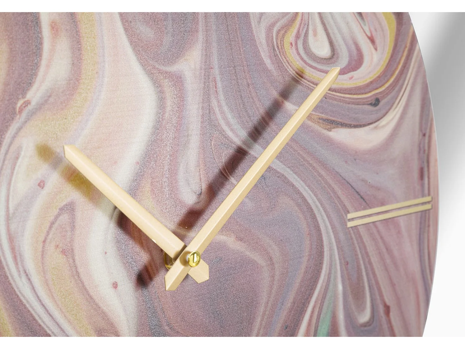 Horloge Murale en Verre "Miroir Mix" 60cm Multicolore