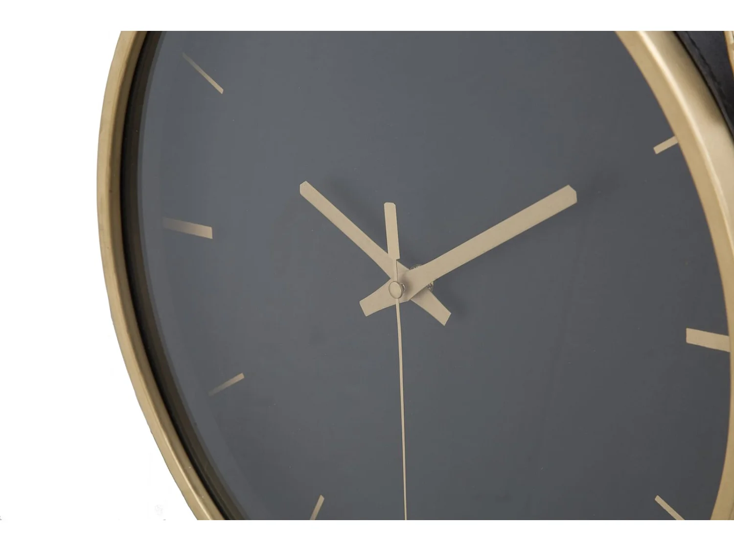 Horloge murale en métal noir cm 34x6x71,5