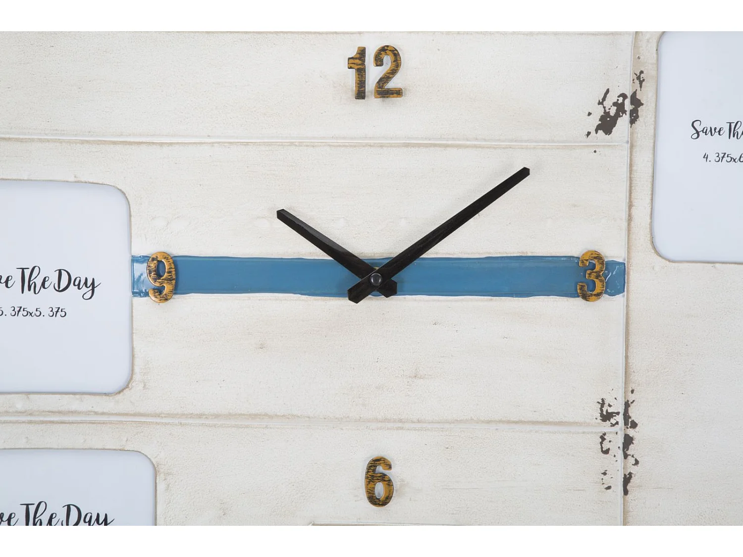 Horloge Murale en Métal "Roulotte" 79cm Naturel