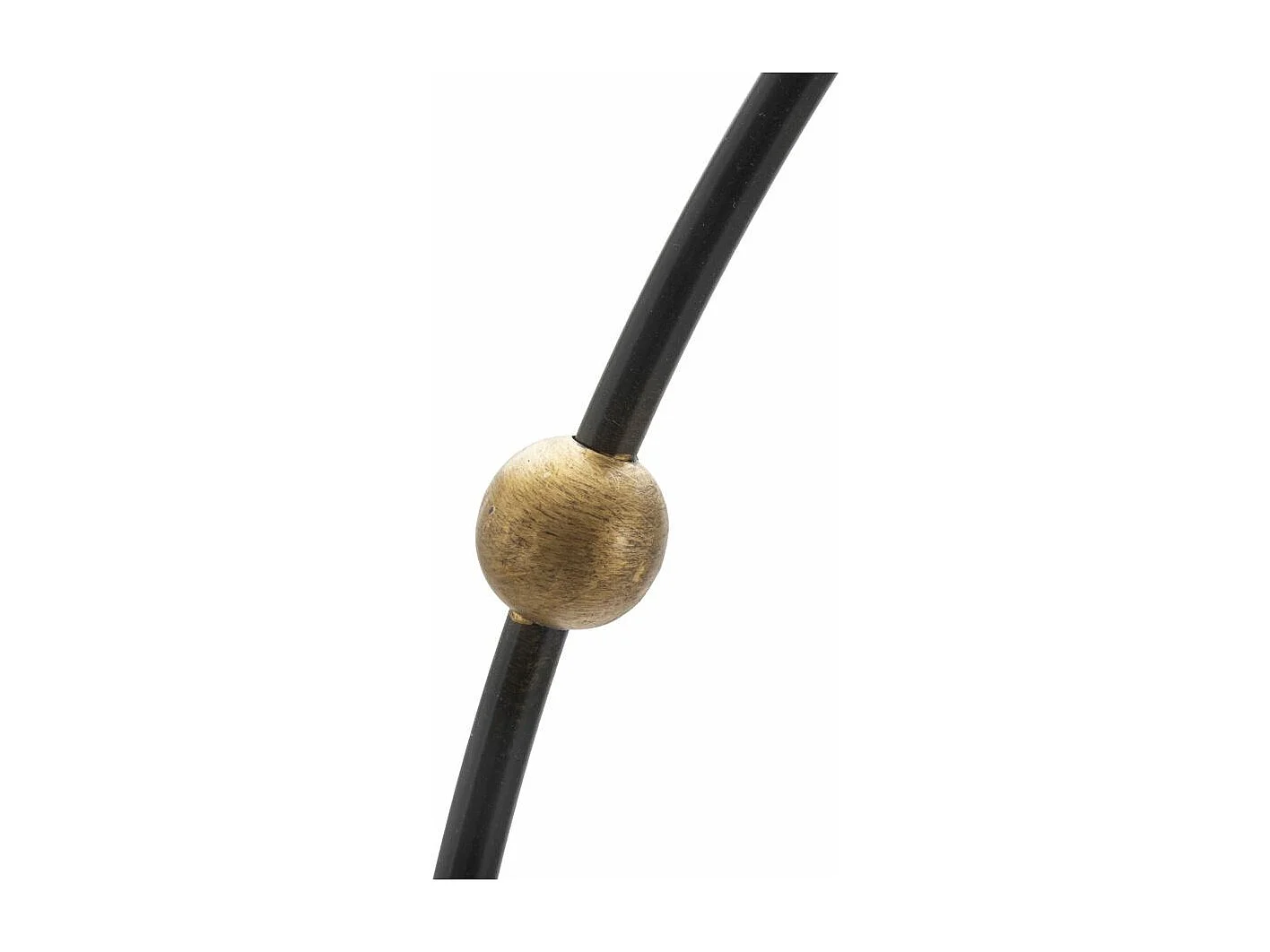 Horloge Murale en Métal "Pearl" 61cm Noir