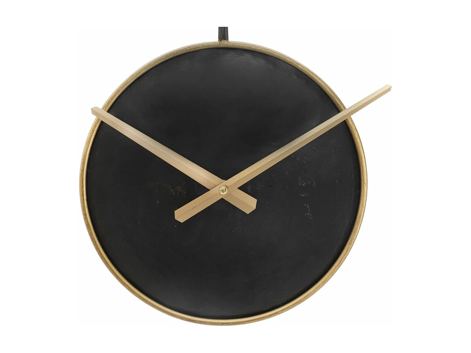 Horloge Murale en Métal "Pearl" 61cm Noir