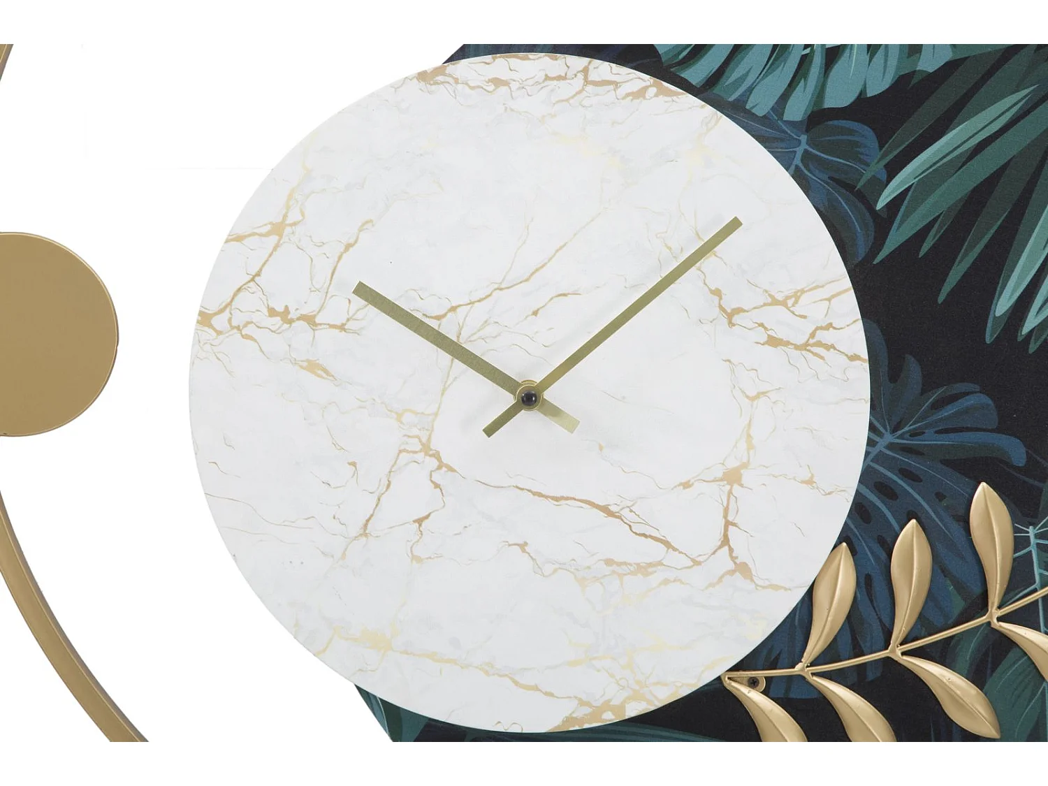 Horloge murale en métal multicolore cm 65x4,5x60