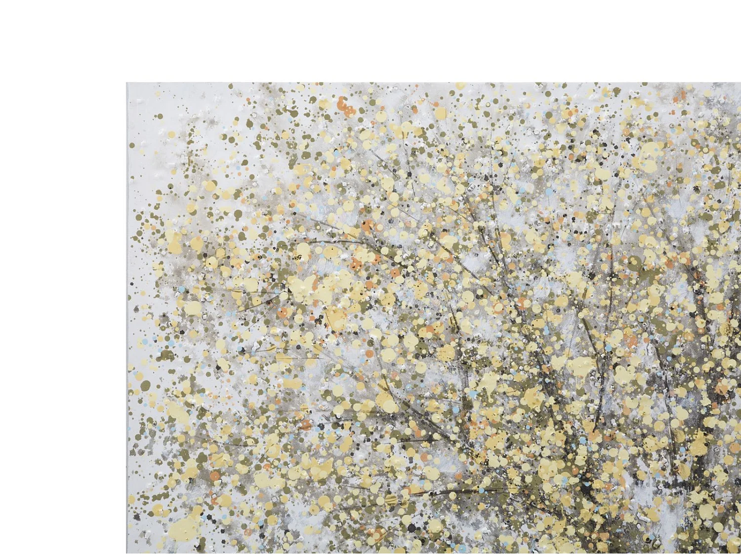 Toile Peinture Déco "Tree Simple" 80x120cm Multicolore