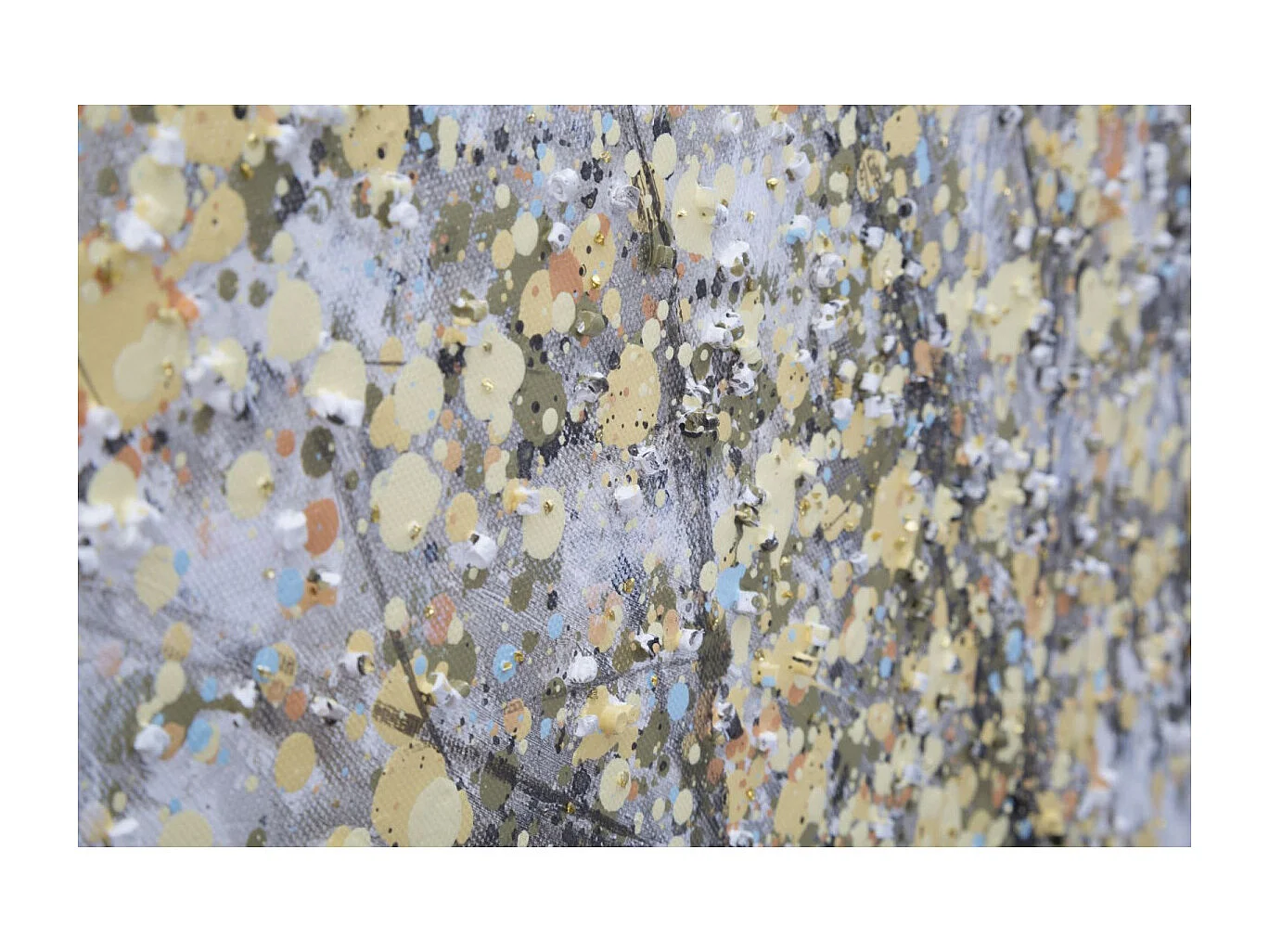 Toile Peinture Déco "Tree Simple" 80x120cm Multicolore