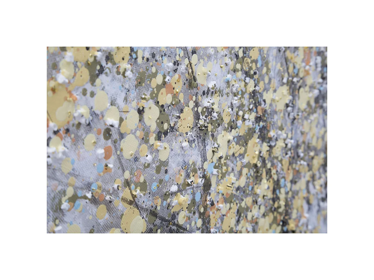 Schilderij van een veelkleurige boom op canvas, 80x3,8x120 cm