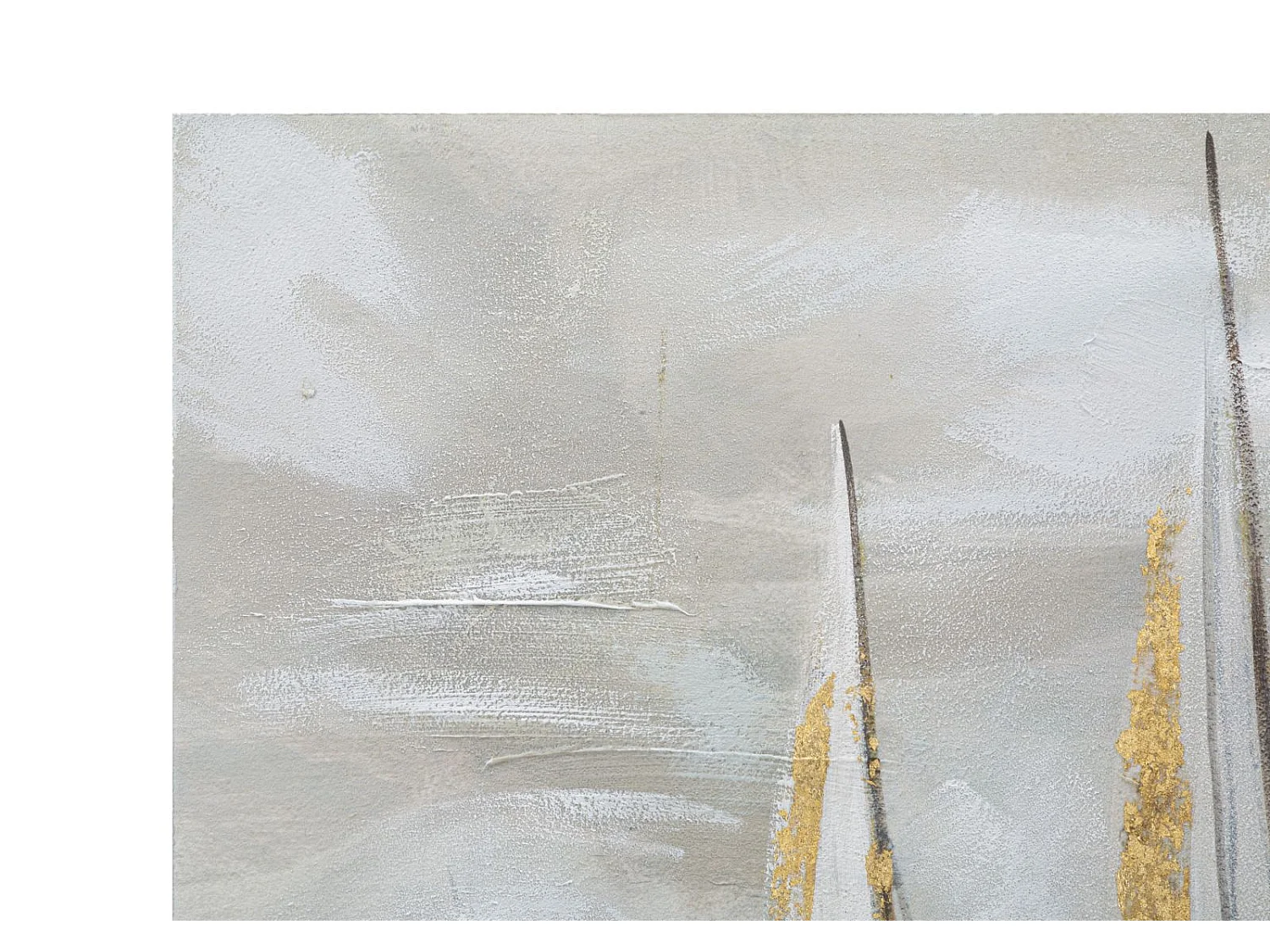 Toile Peinture Déco "Boat" 80x100cm Multicolore