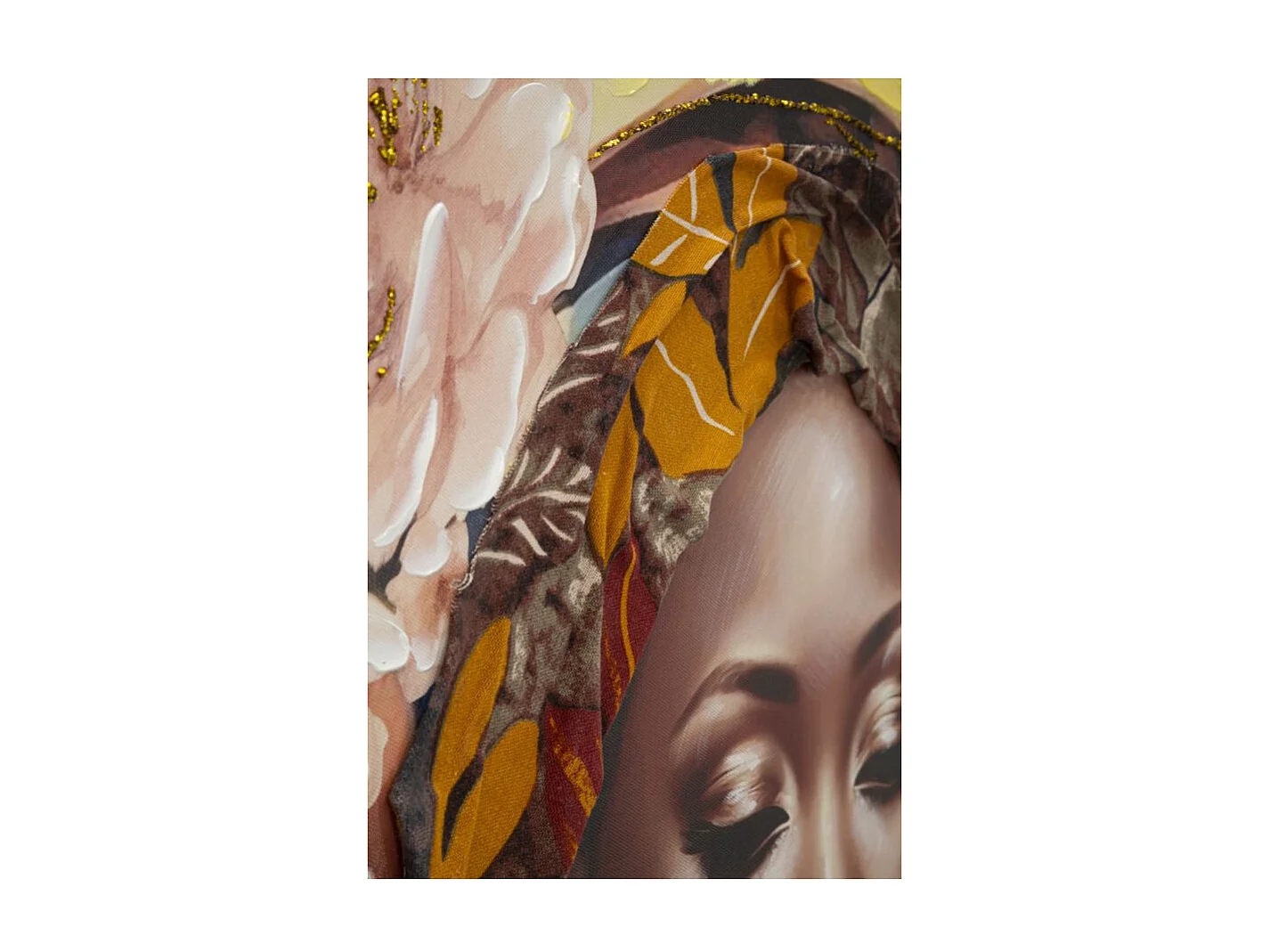 Tableau Déco "Ayda Profil" 72x102cm Multicolore