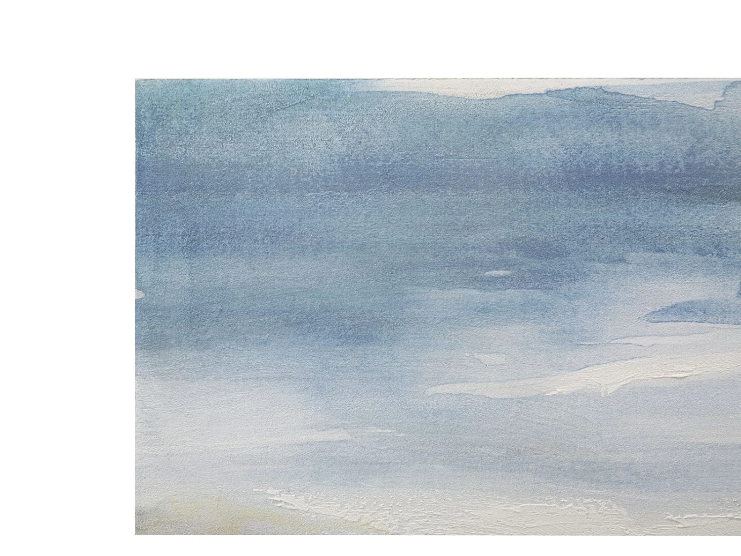 Peinture abstraite multicolore sur toile 100x2,8x80 cm