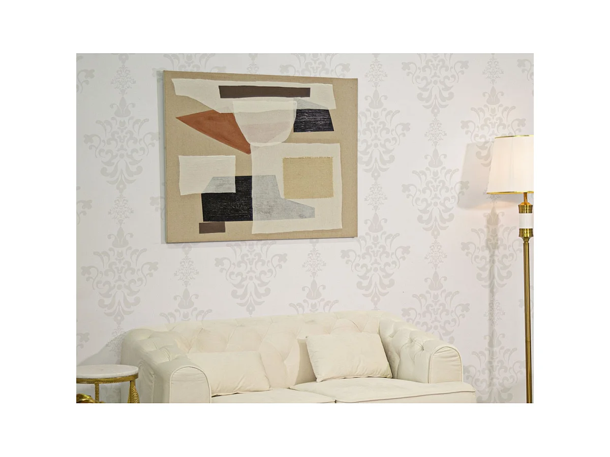 Toile Imprimée Déco "Redy" 80x100cm Multicolore