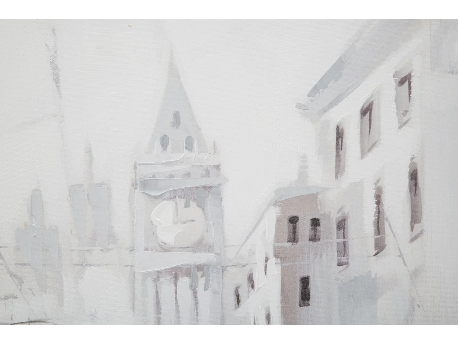 Dipinto su tela multicolore cm 80x3x80