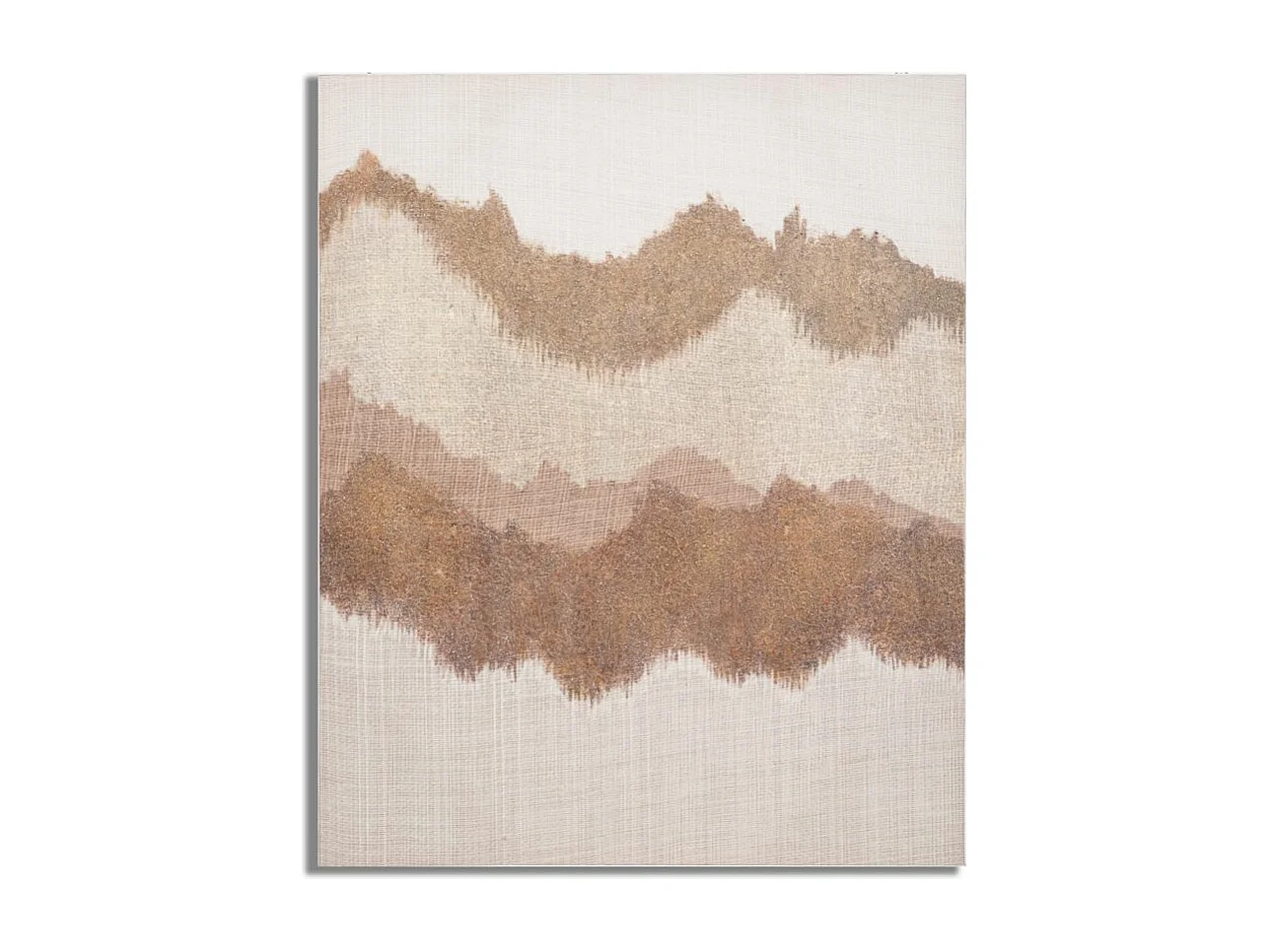 Toile Peinture Déco "Browny" 80x100cm Multicolore