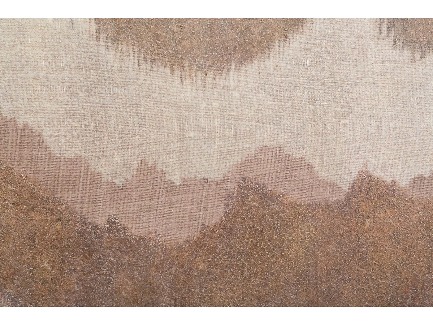 Toile Peinture Déco "Browny" 80x100cm Multicolore