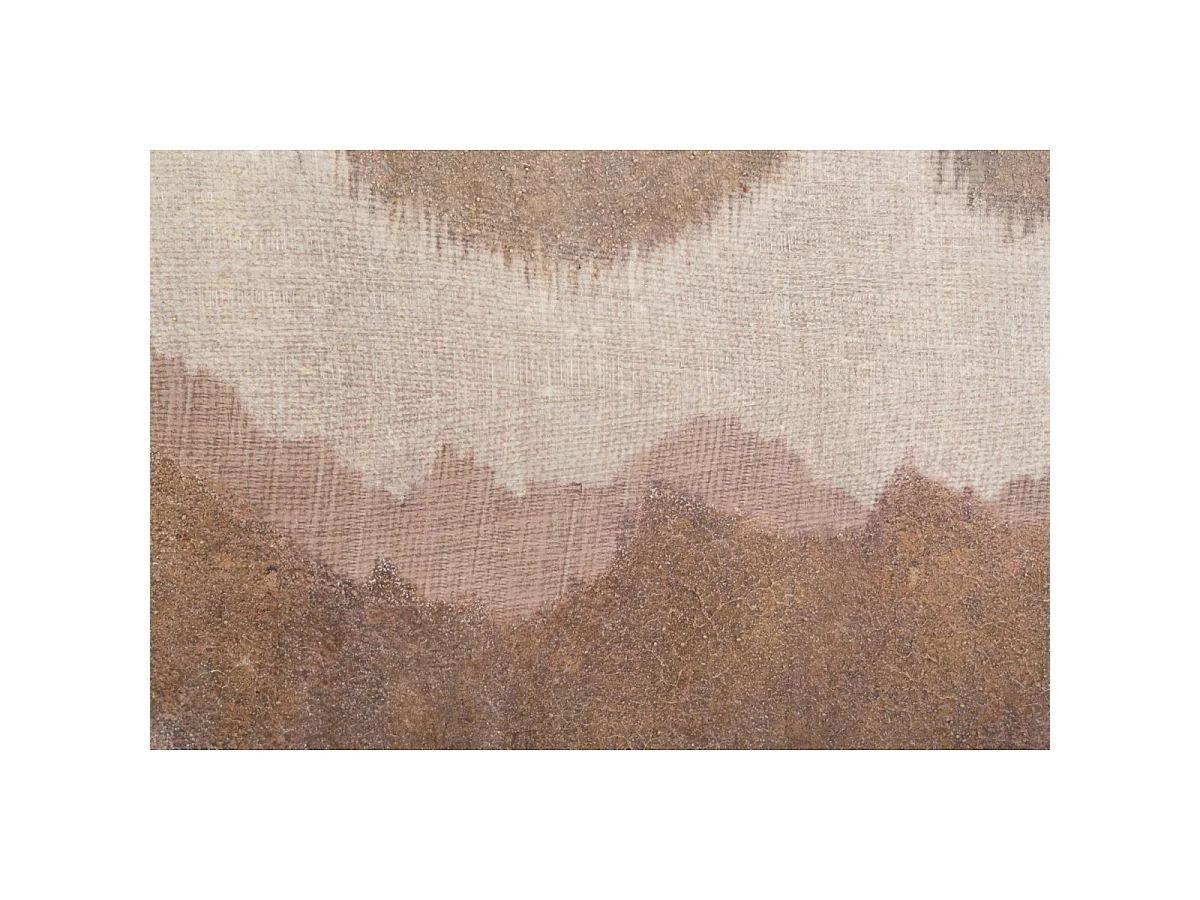 Toile Peinture Déco "Browny" 80x100cm Multicolore