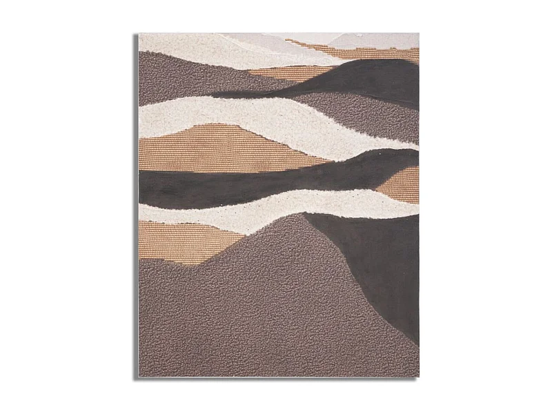 Toile Peinture Déco "Darky" 80x100cm Multicolore