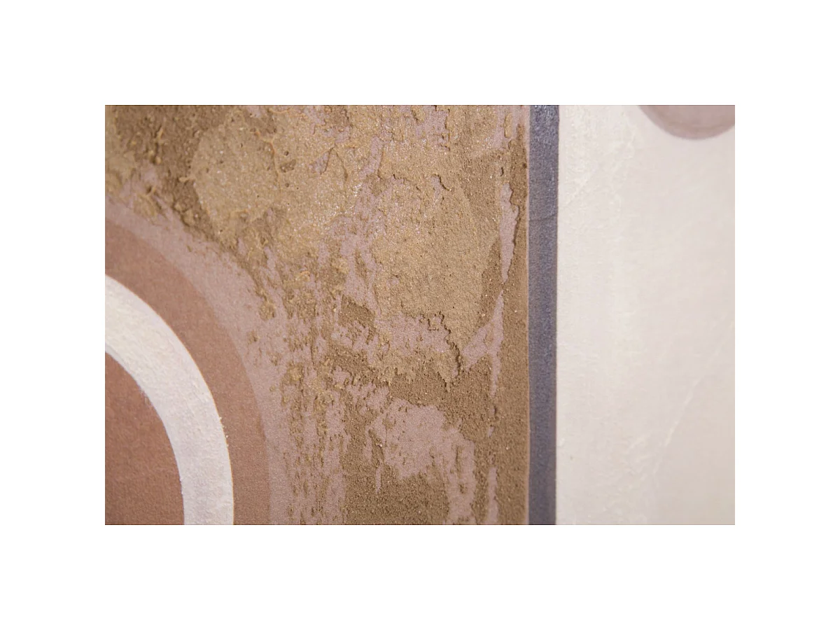 Toile Peinture Déco "Ethnic Face" 60x80cm Multicolore