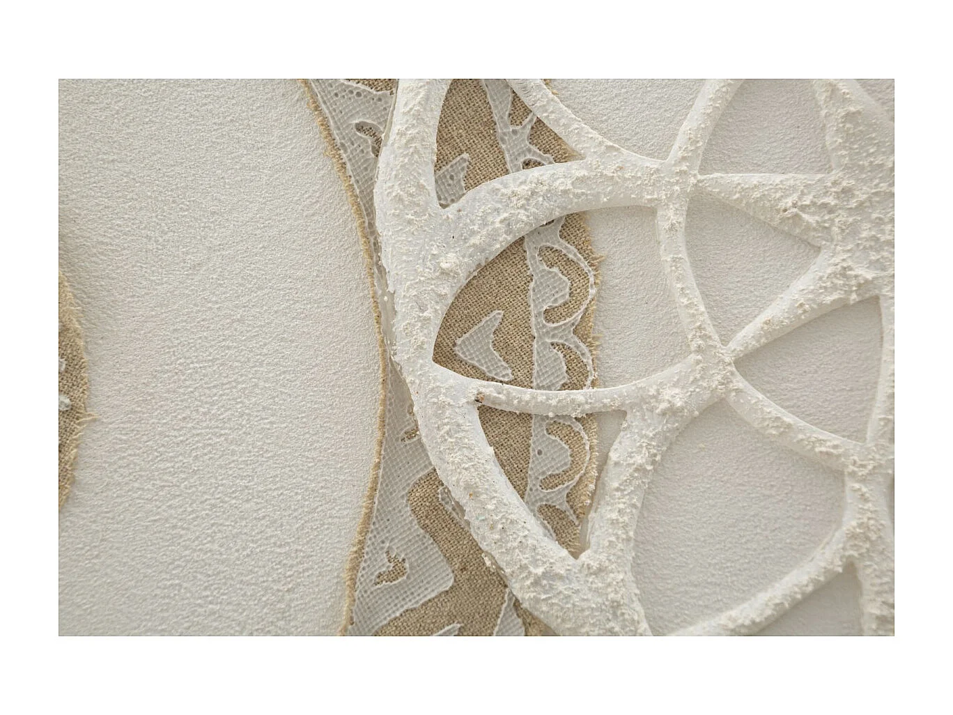 Toile Imprimée Déco "Icer" 80x100cm Marron