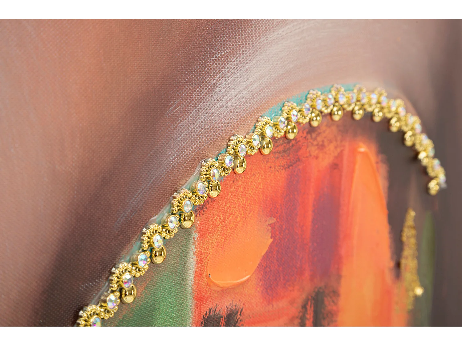 Tableau Déco "Deva" 82x122cm Multicolore