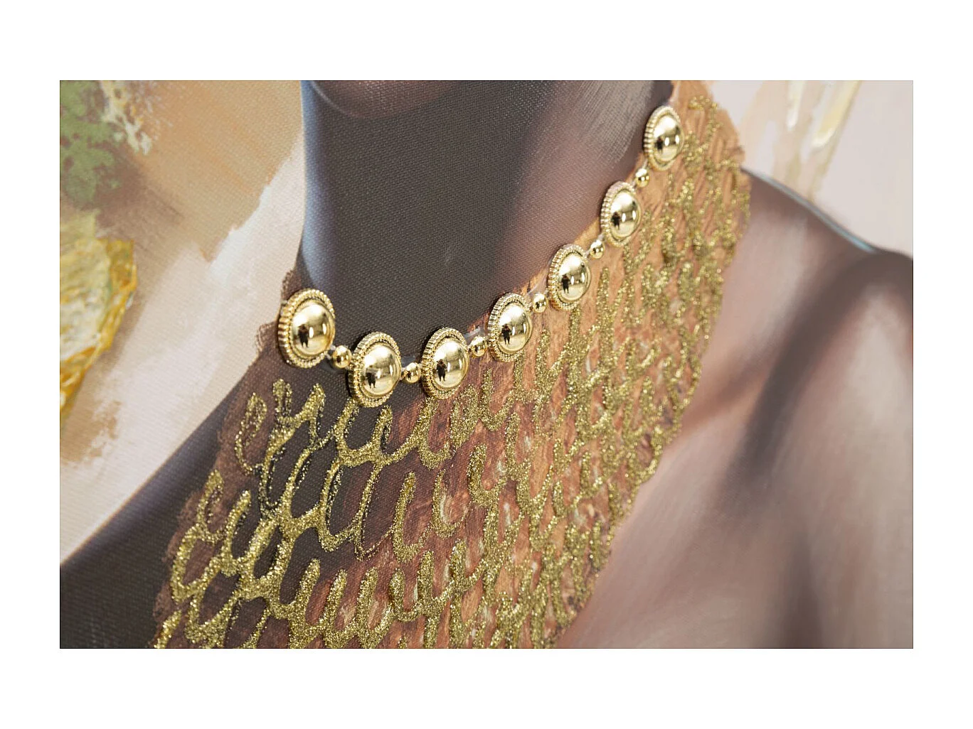 Tableau Déco "Deva" 82x122cm Multicolore