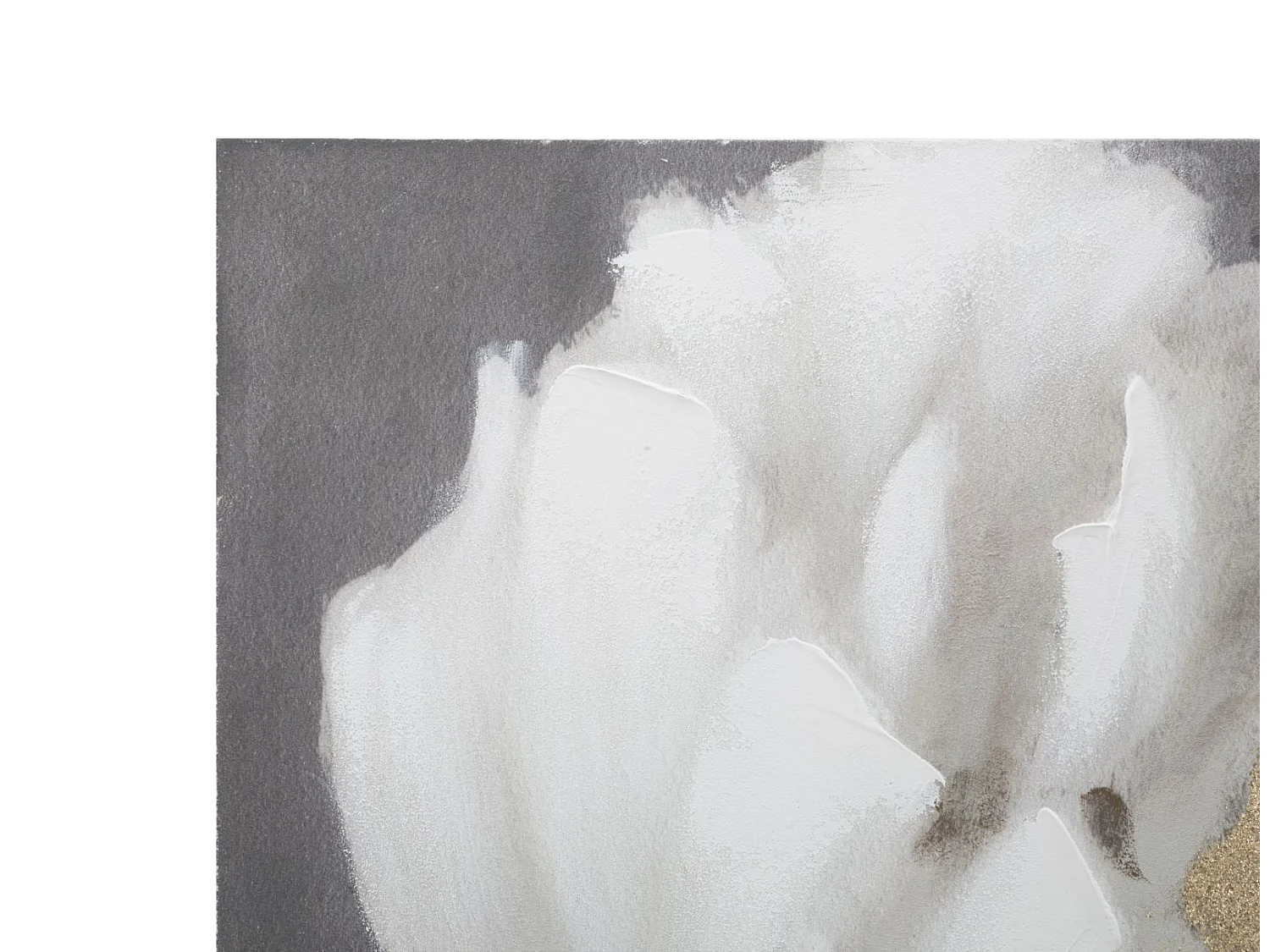 Dipinto su tela multicolore fiori cm 80x3,7x100