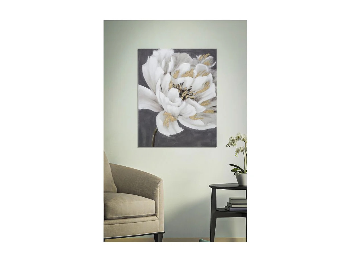 Toile Peinture Déco "Élise" 80x100cm Multicolore