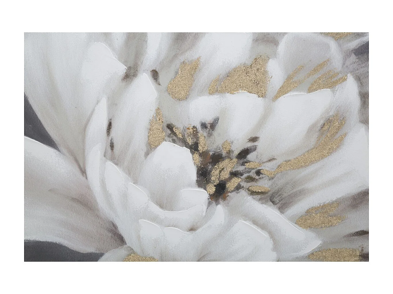 Toile Peinture Déco "Élise" 80x100cm Multicolore