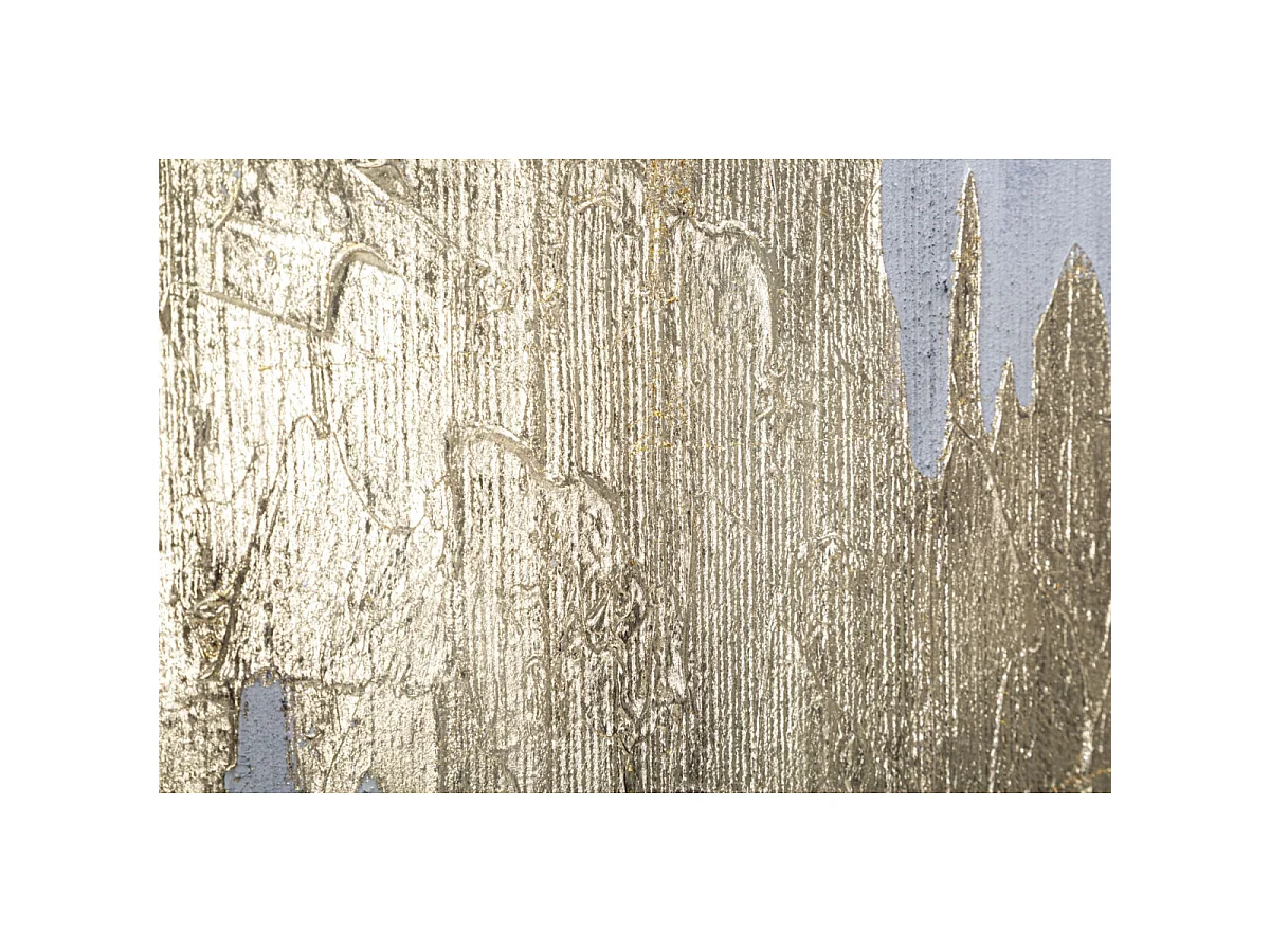Toile Peinture Déco "Goldage" 80x100cm Multicolore