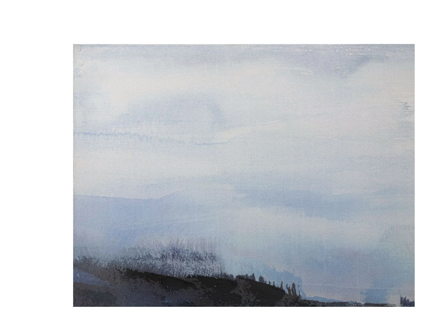 Dipinto su tela multicolore astratto cm 120x2,8x60