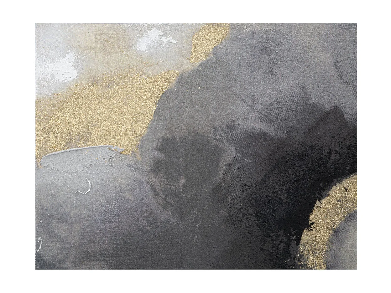 Toile Peinture Déco "Richy" 80x120cm Multicolore