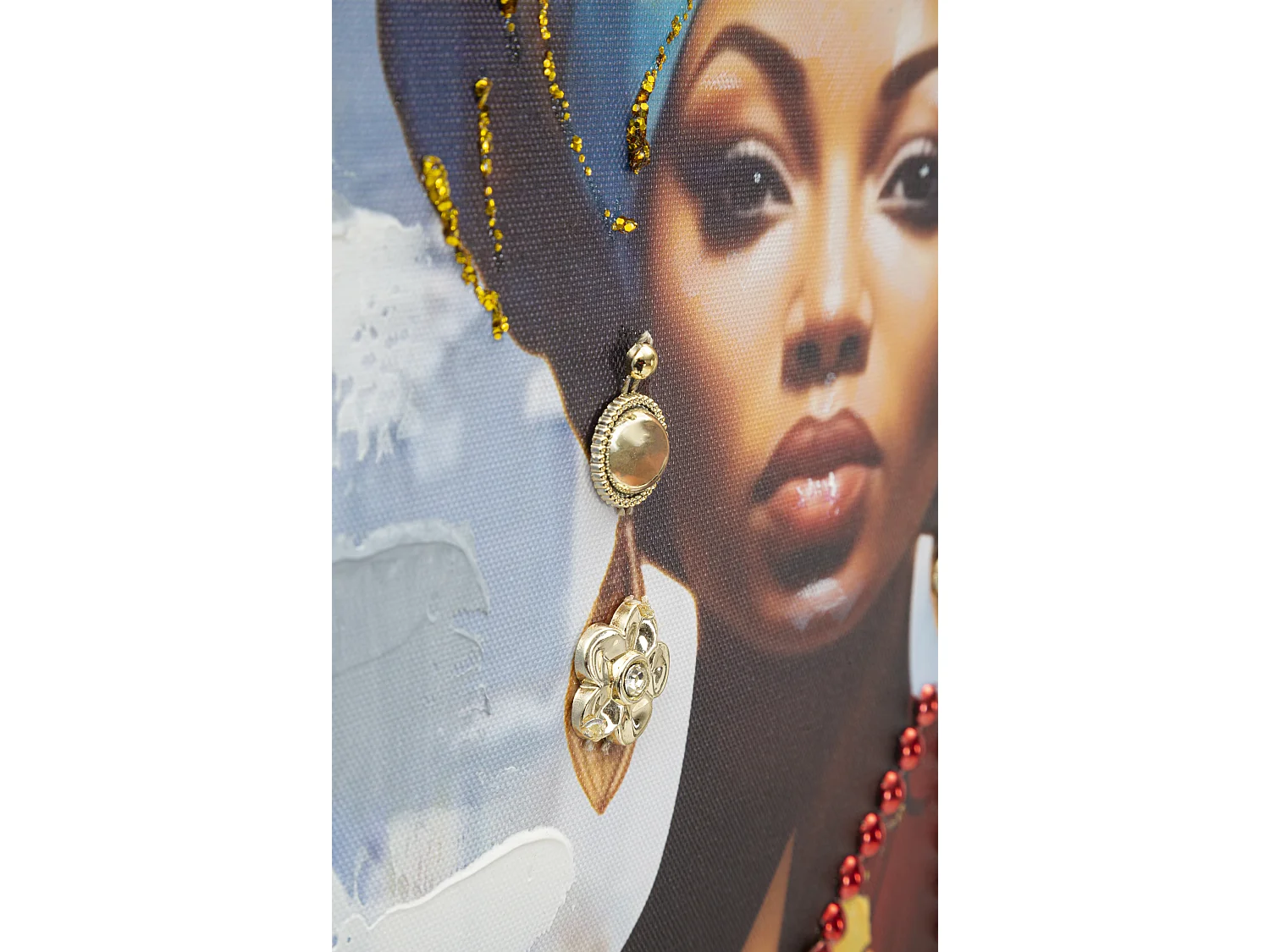 Tableau Déco "Daphne" 52x152cm Multicolore