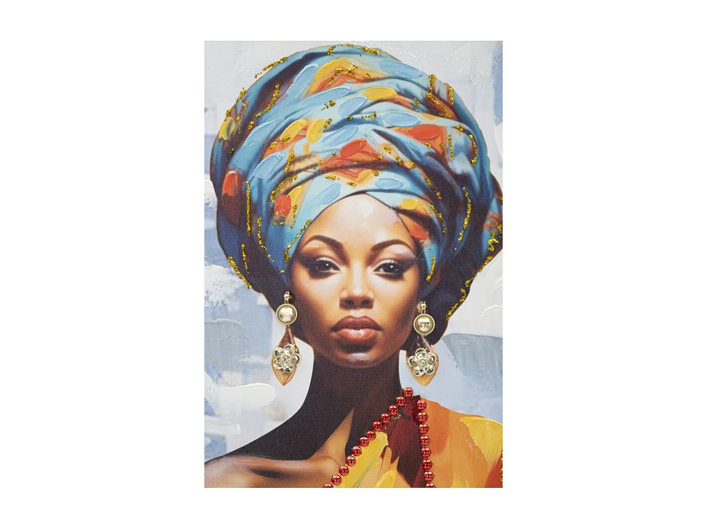 Tableau Déco "Daphne" 52x152cm Multicolore