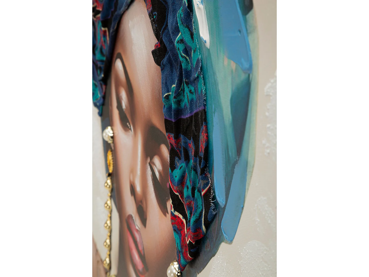 Tableau Déco "Ayda Face" 72x102cm Multicolore