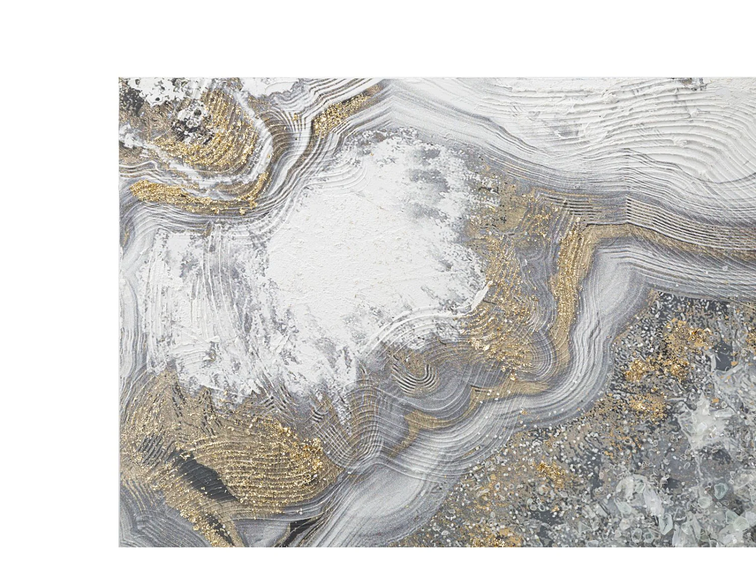 Toile Peinture Déco "Cave" 60x120cm Multicolore