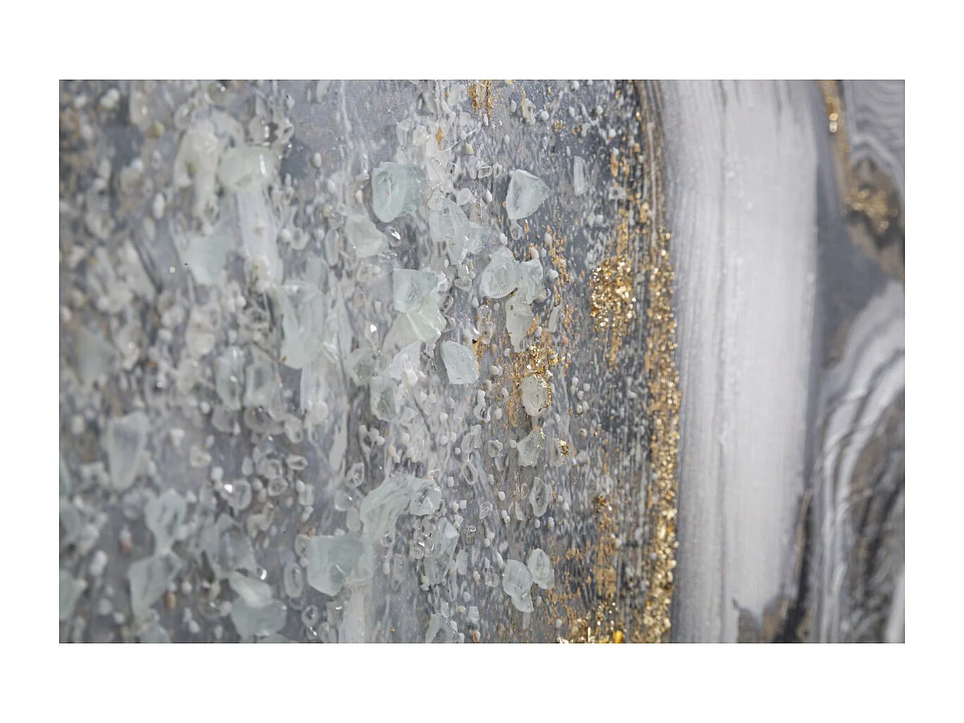 Toile Peinture Déco "Cave" 60x120cm Multicolore