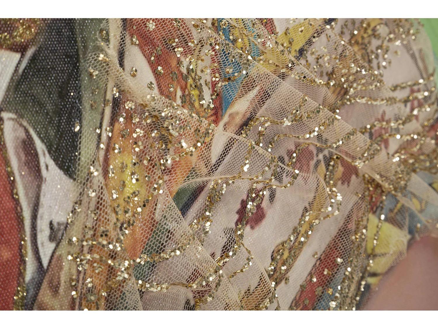 Toile Imprimée Déco "Kloe" 90x120cm Multicolore