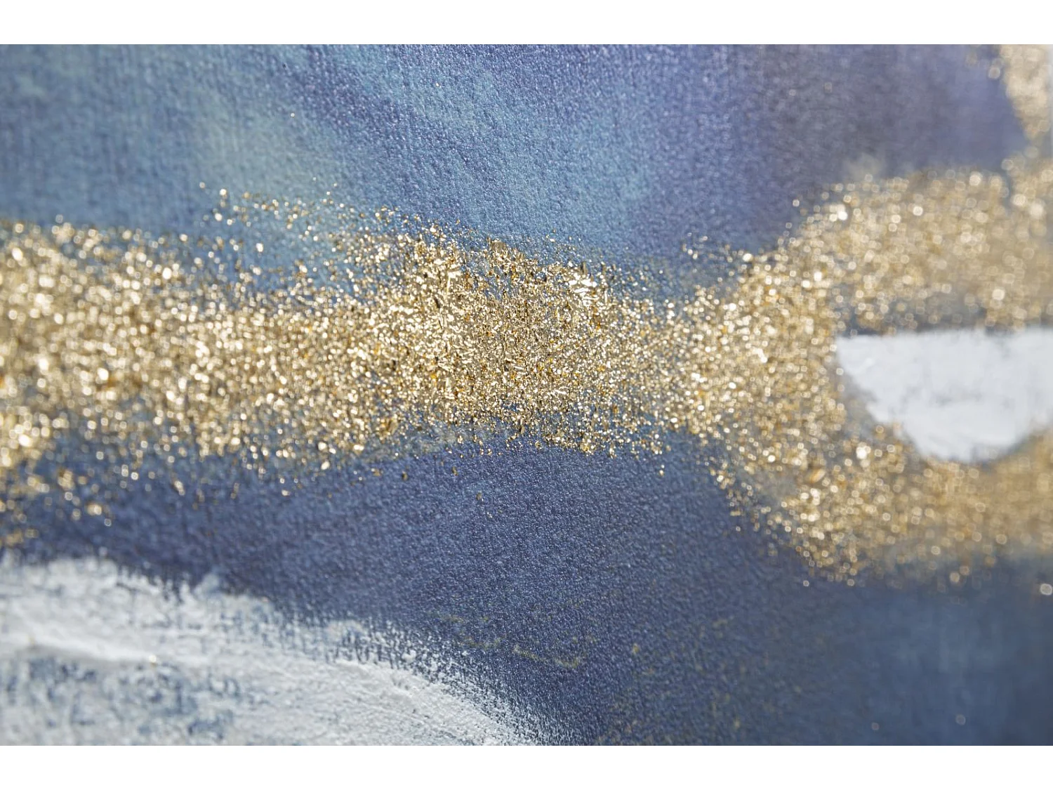 Peinture abstraite multicolore sur toile 60x2,7x80 cm