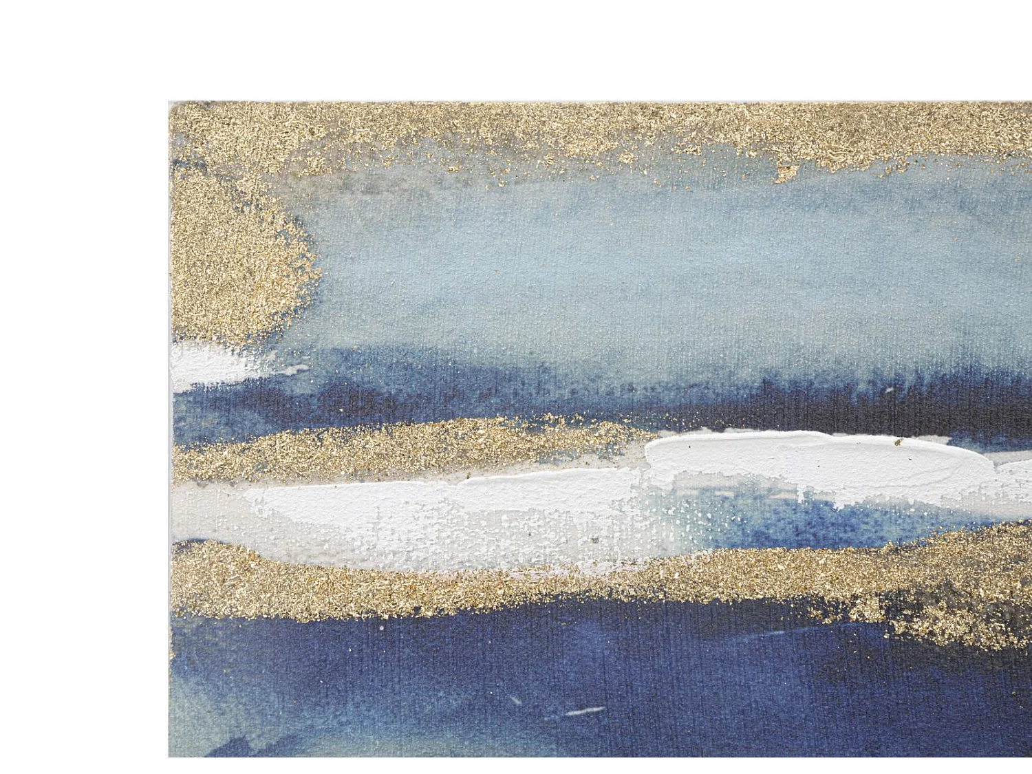 Peinture abstraite multicolore sur toile 60x2,7x80 cm