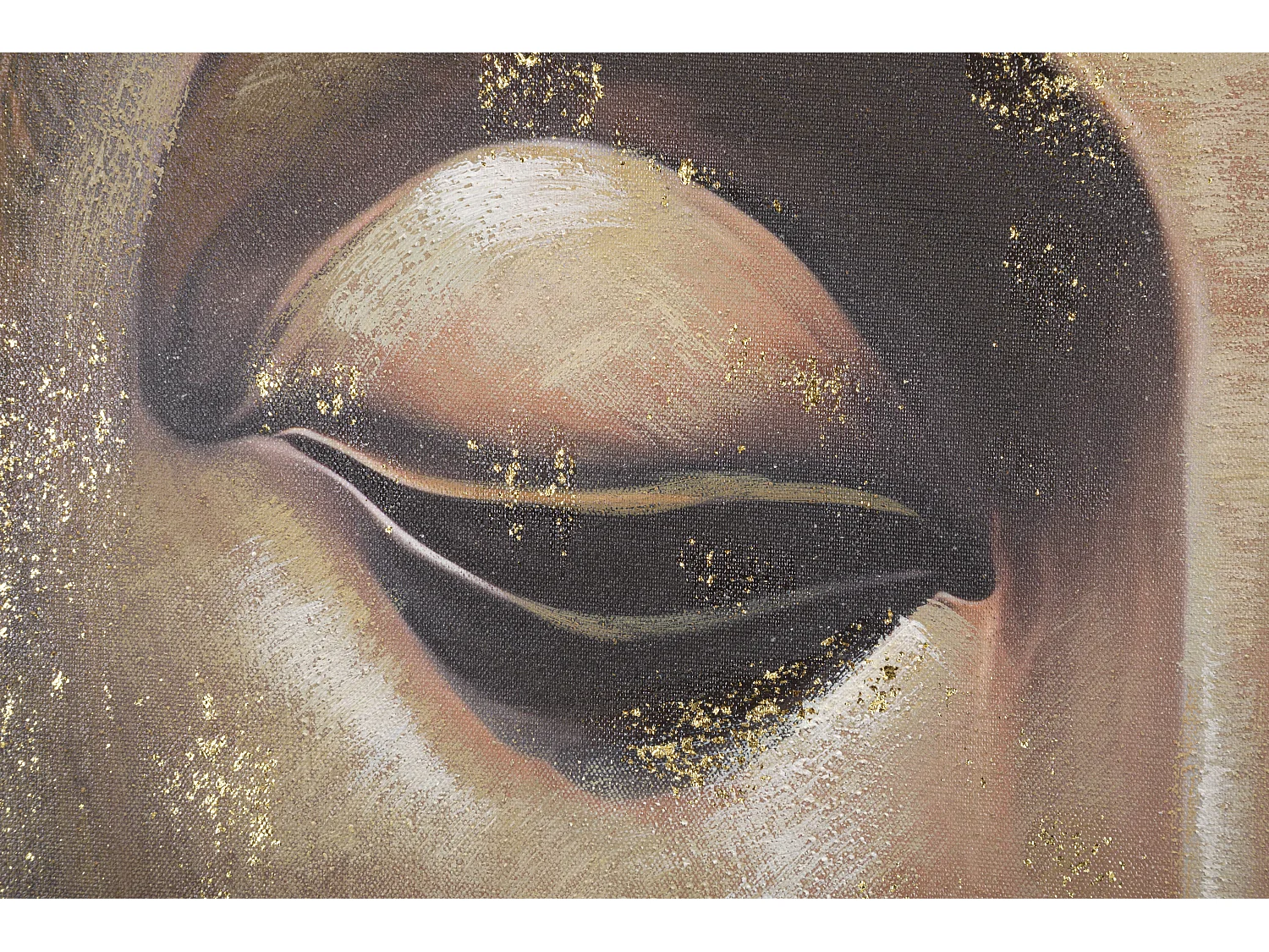 Dipinto su tela multicolore Buddha cm 100x3x100