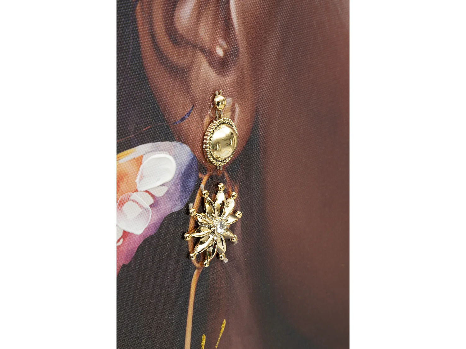 Tableau Déco "Metara" 82x82cm Multicolore